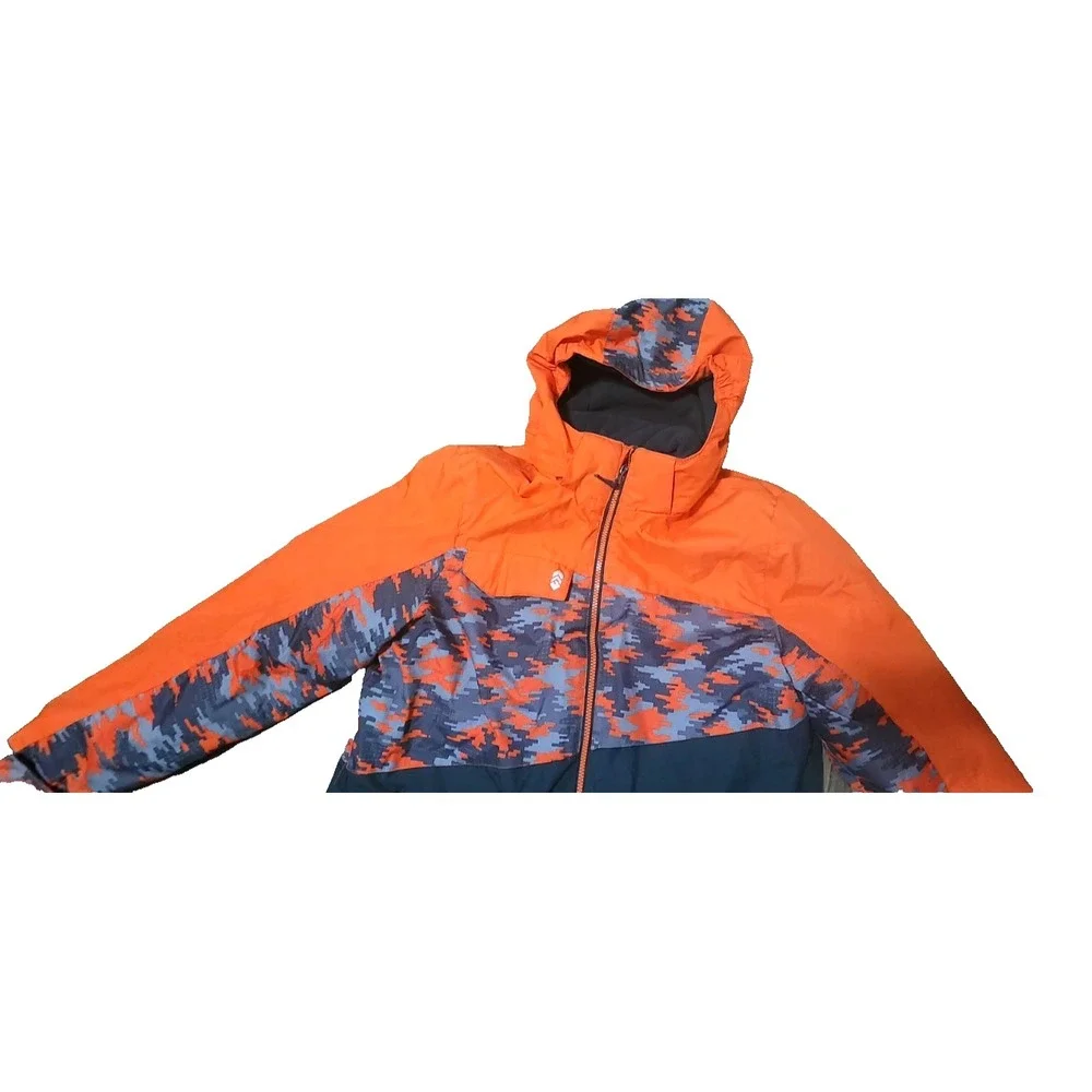 Free Country Boys Winter Jacket Gary Orange with Removable‎ Hood XL 18/20